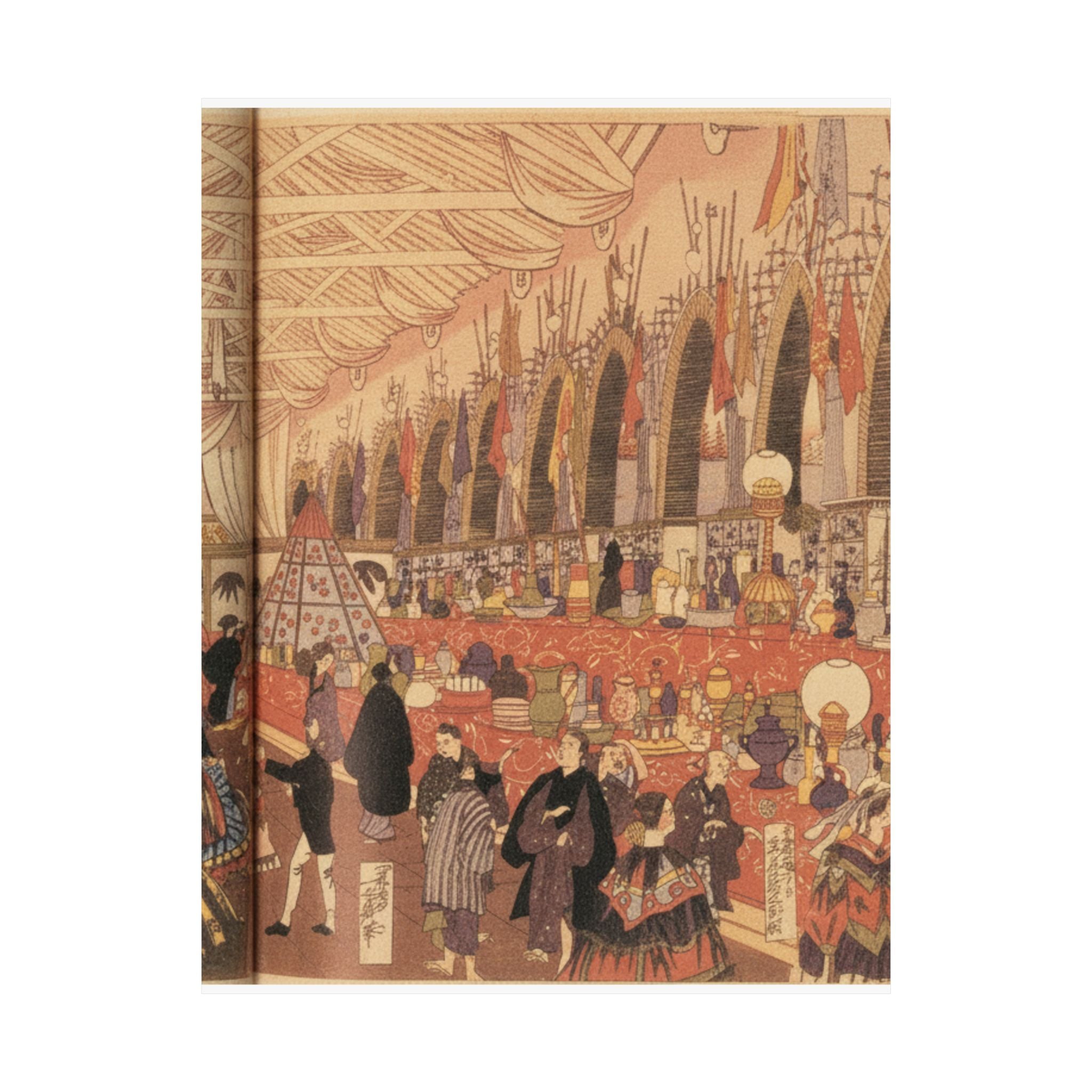 Southern Sunset — Picture Of A Prosperous English Trading Firm In Yokohama — Matte Poster