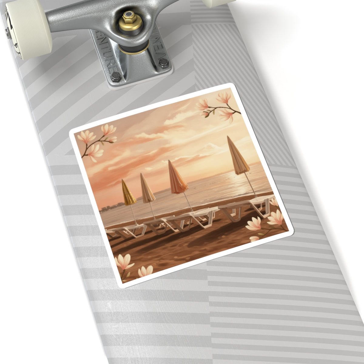 Southern Sunset kiss-cut sticker — product view 23