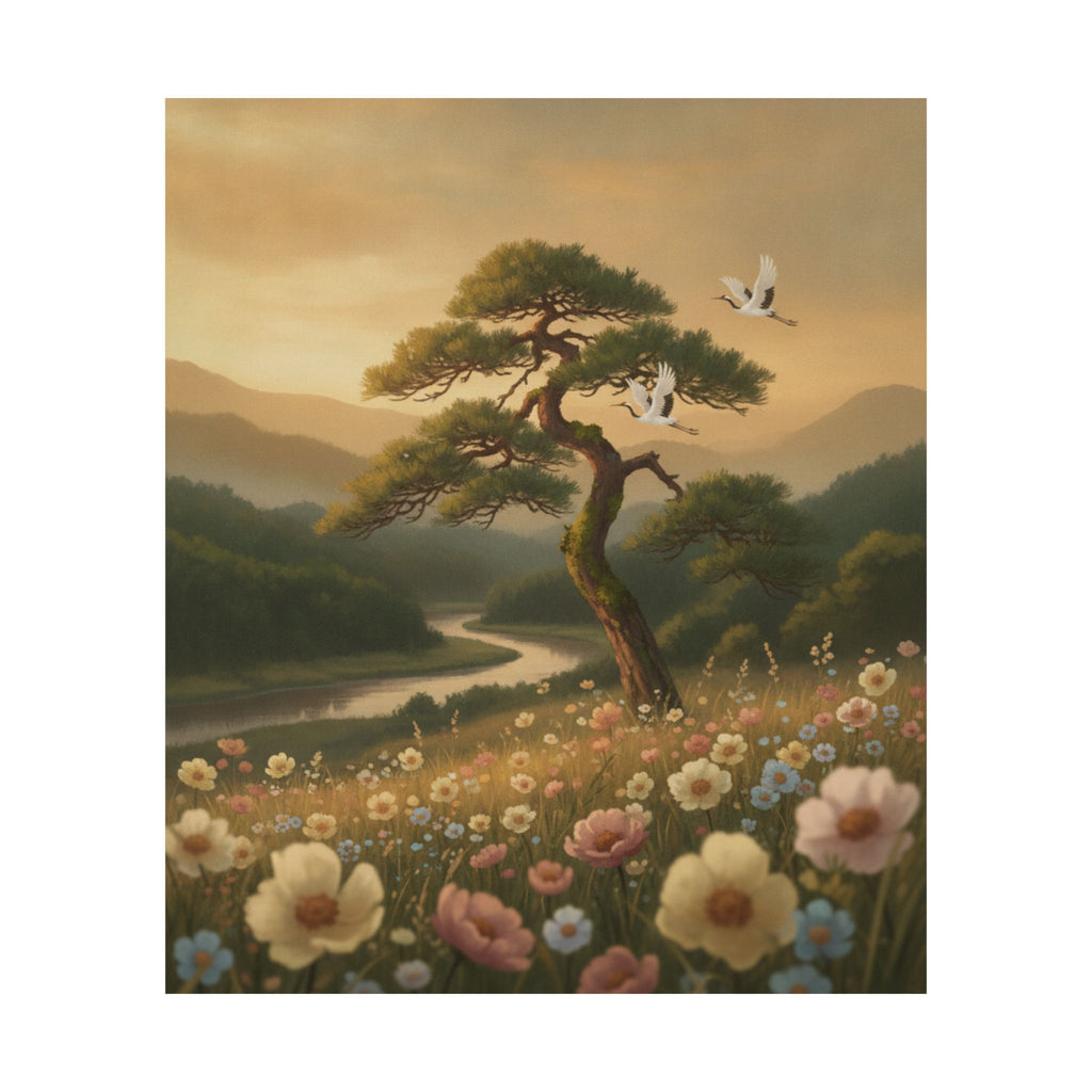 Scenic Nature — Picture Book Of Amusements Of The Eastern Capital (Ehon Azuma Asobi) — Matte Poster