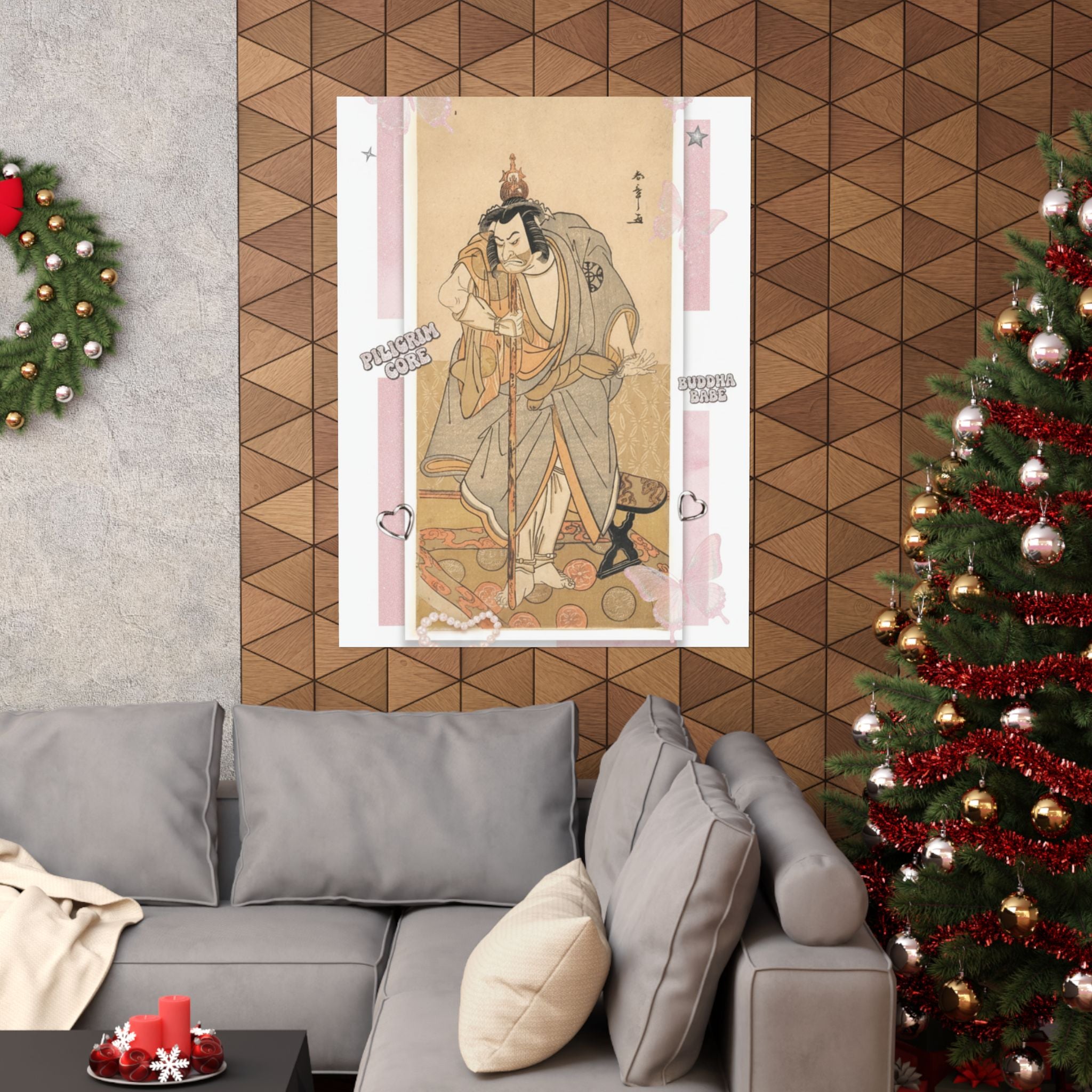 Ecommerce Main — The Actor Nakamura Nakazo As A Rokuju-Rokubu (Pilgrim To Buddhist Temple) — Matte Poster