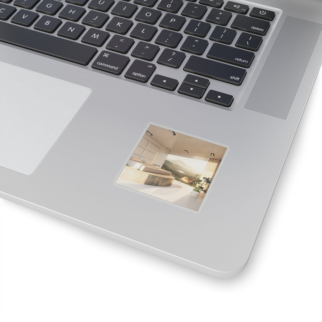 Scenic Nature — Bedroom — Kiss-Cut Sticker
