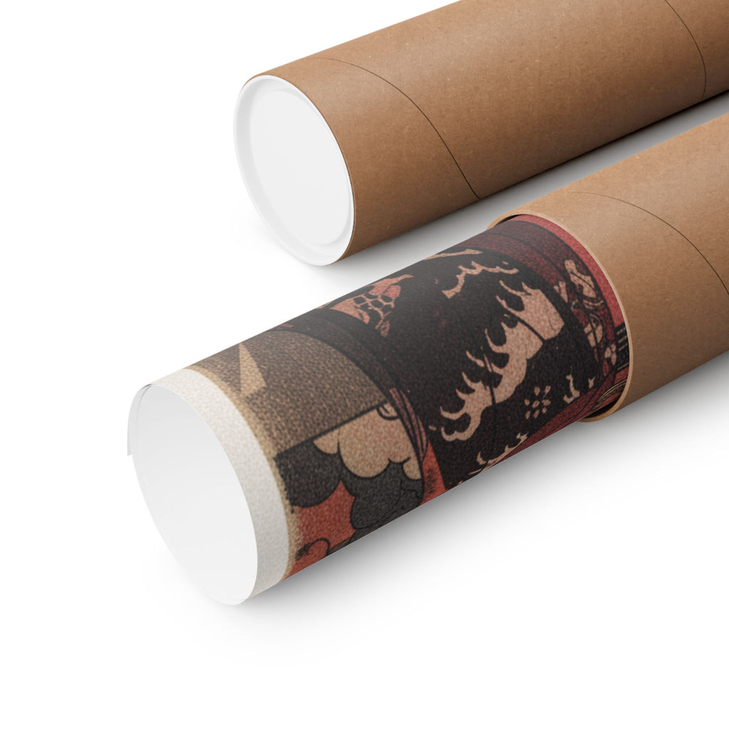 Japanese Street — The First Nakamura Nakazo As A Samurai — Matte Poster