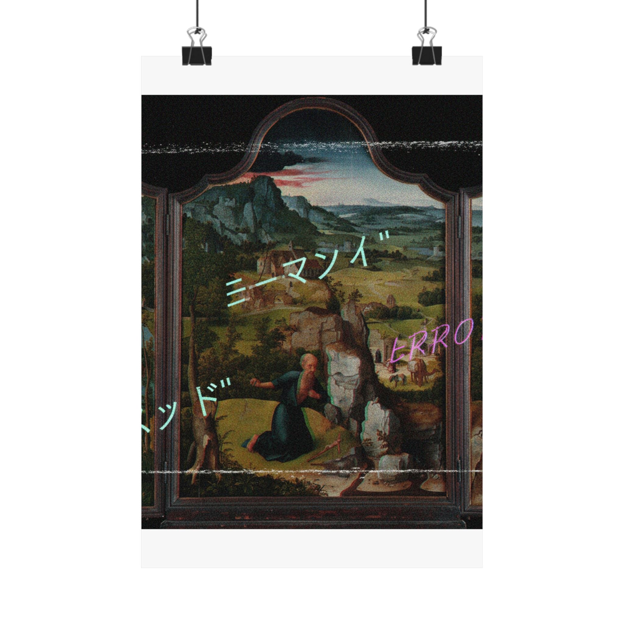 Glitch Culture art print — product view 25