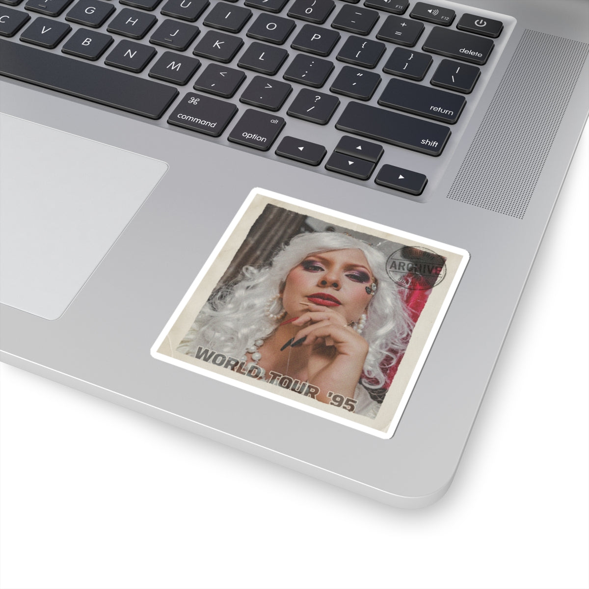 Vintage Bootleg — Person — Kiss-Cut Sticker