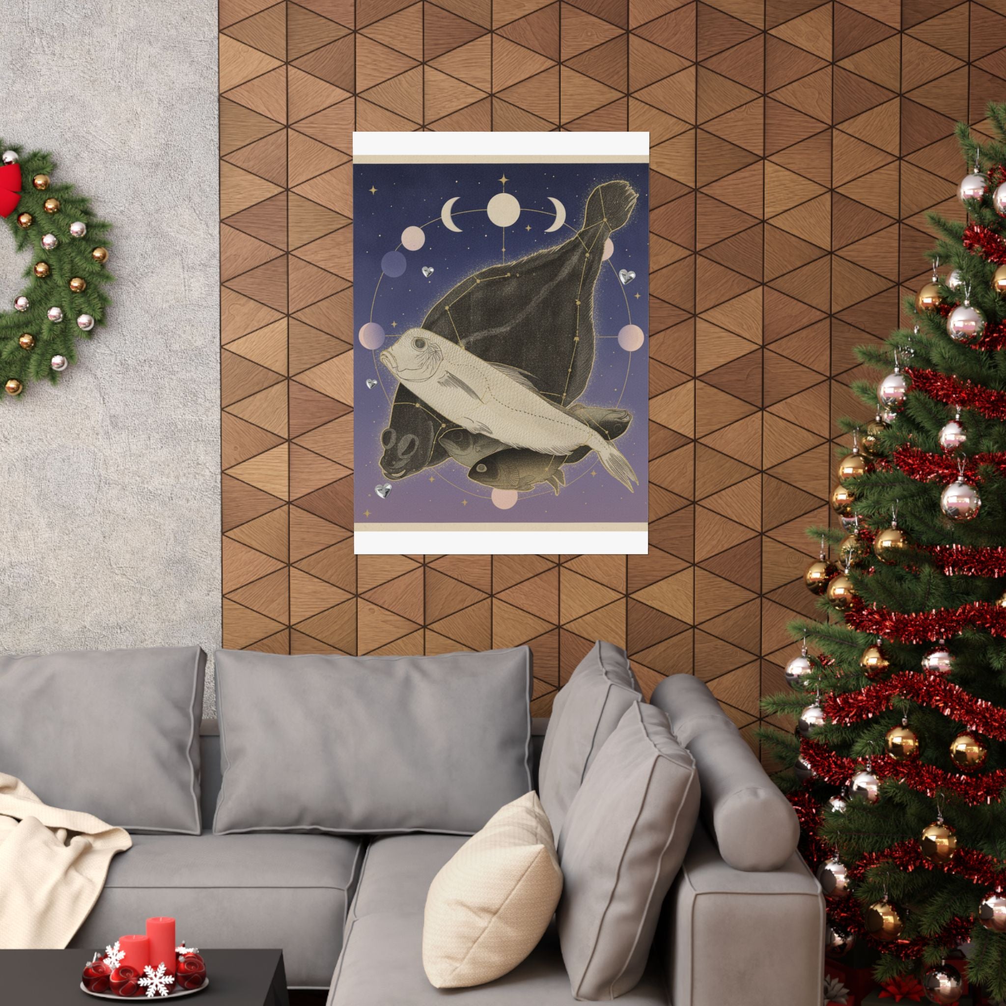Celestial — Flounder And Other Fishes — Matte Poster