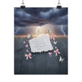 Dramatic Storm — Note — Matte Poster