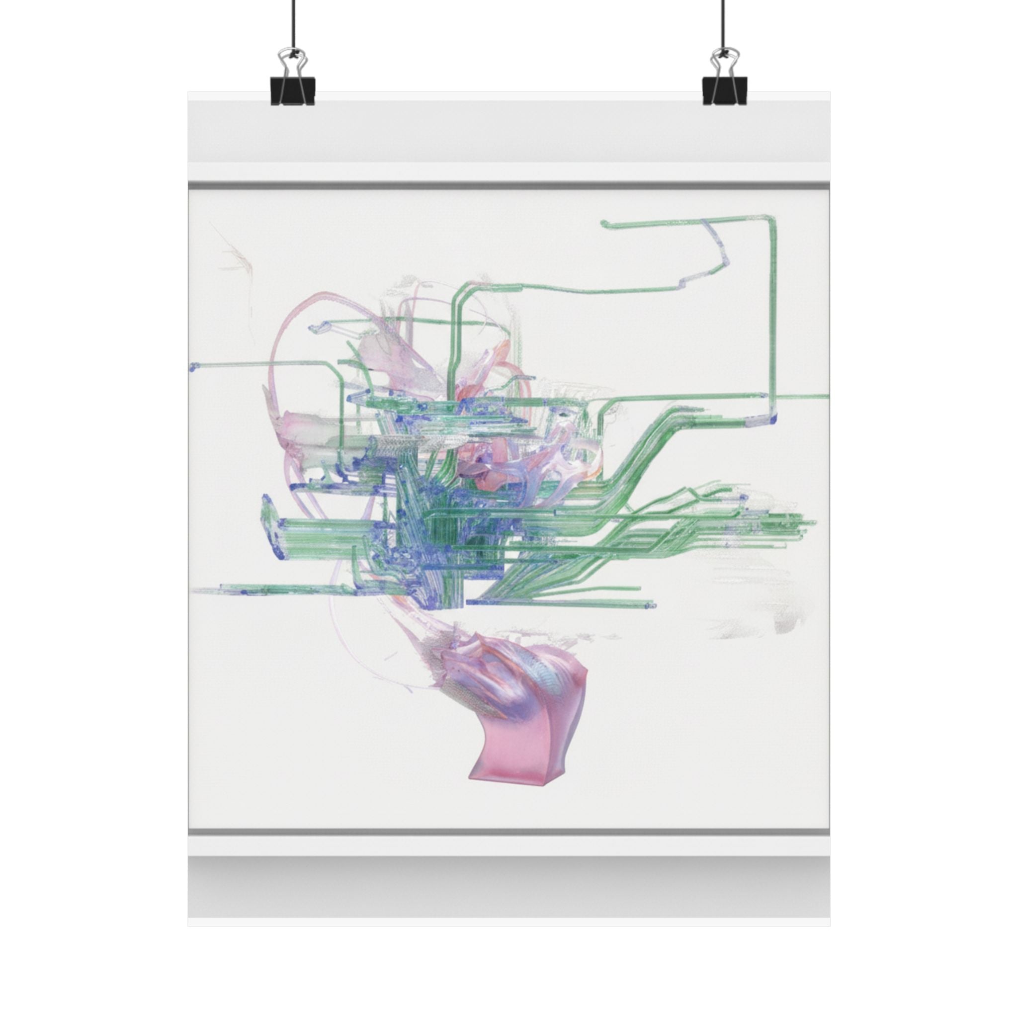 Watercolor — Abstract — Matte Poster