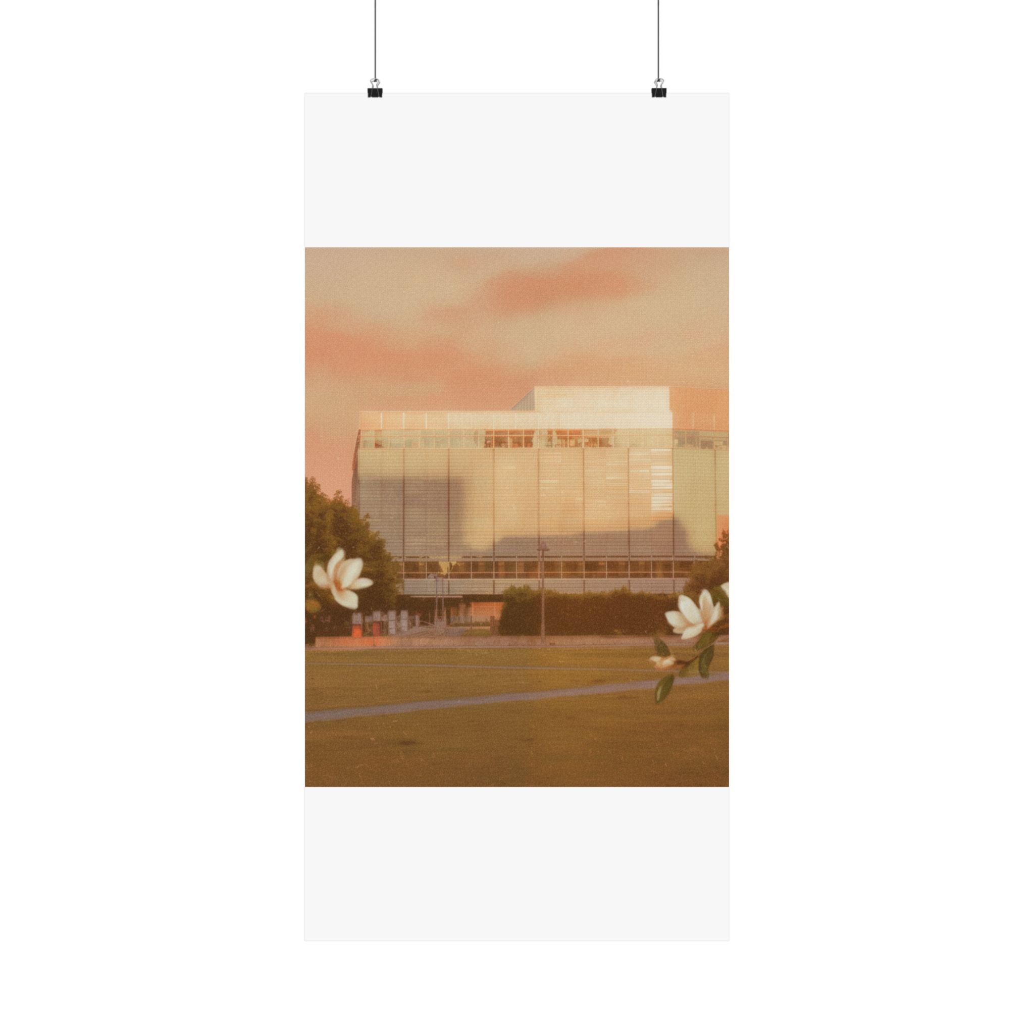 Southern Sunset — Building — Matte Poster