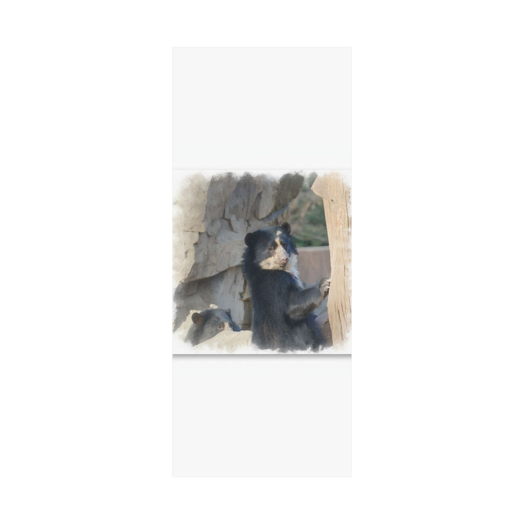 Watercolor — Bear — Matte Poster