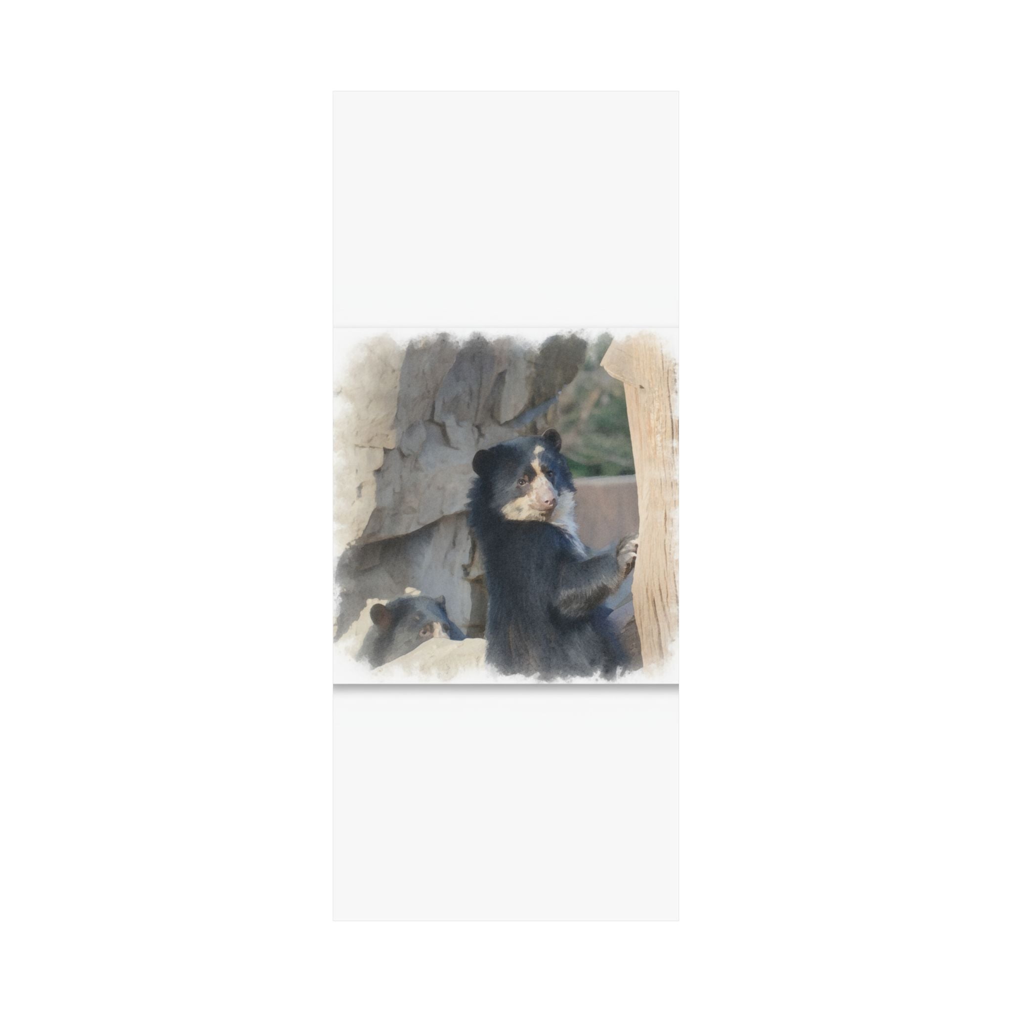 Watercolor — Bear — Matte Poster