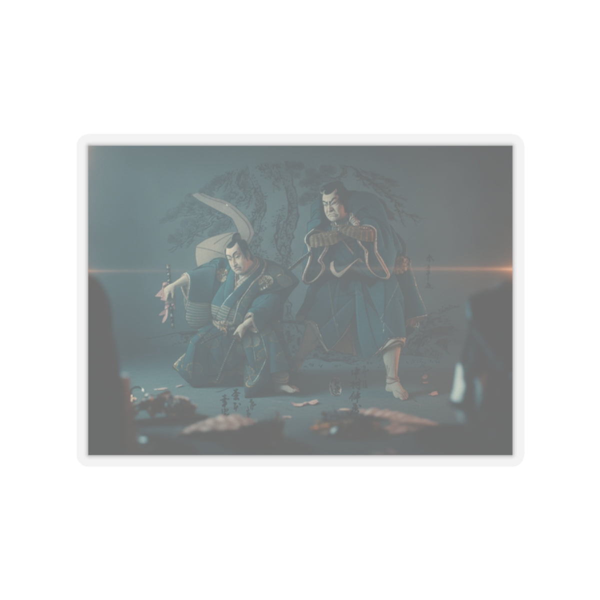 Cinematic — Scene From A Play — Kiss-Cut Sticker