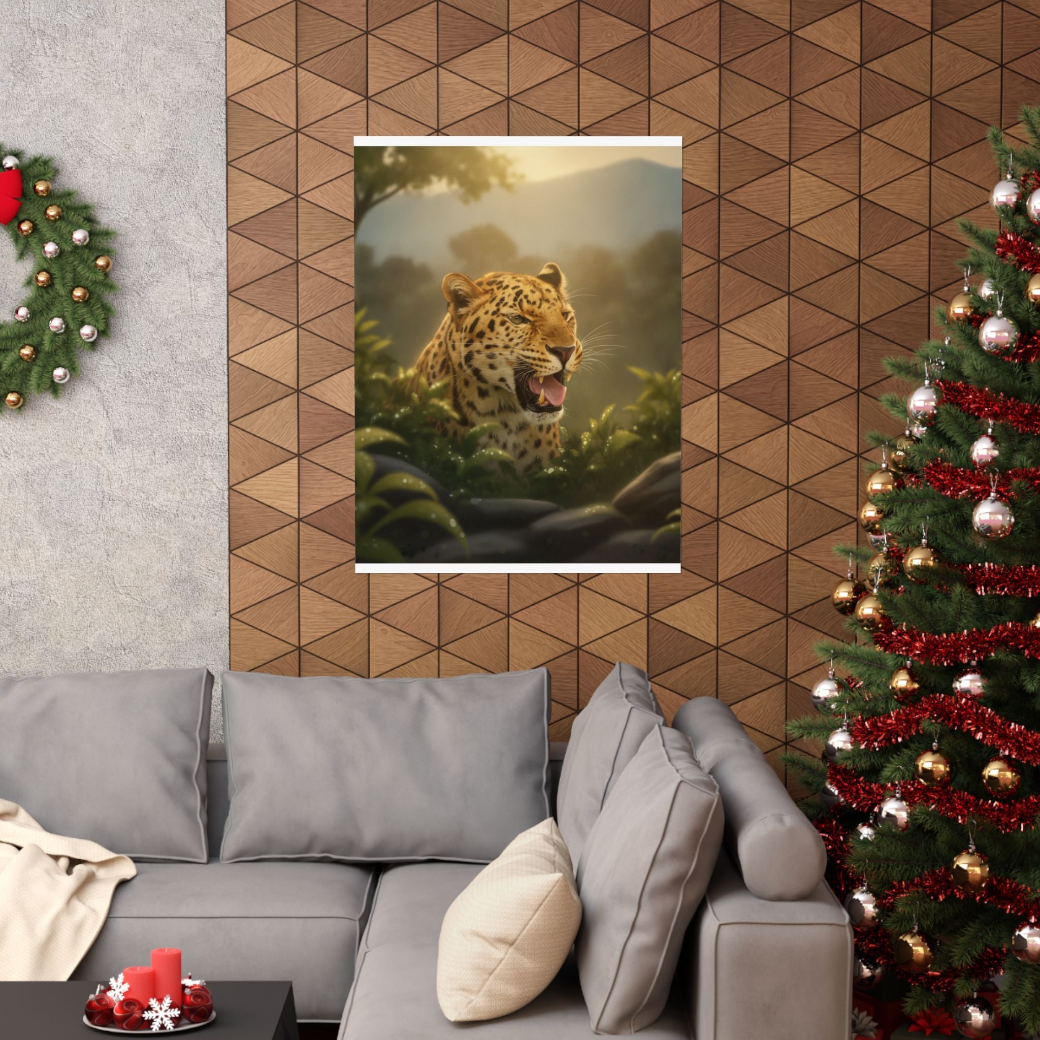 Scenic Nature — Leopard — Matte Poster