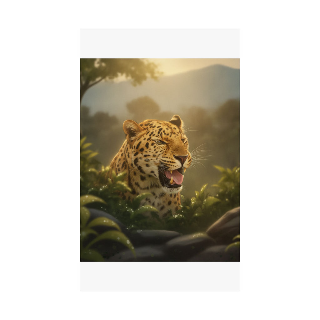 Scenic Nature — Leopard — Matte Poster