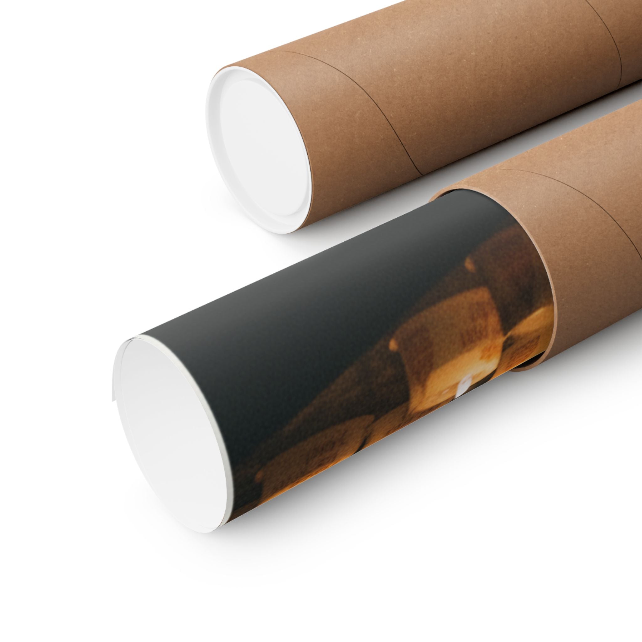Watercolor — Candle — Matte Poster
