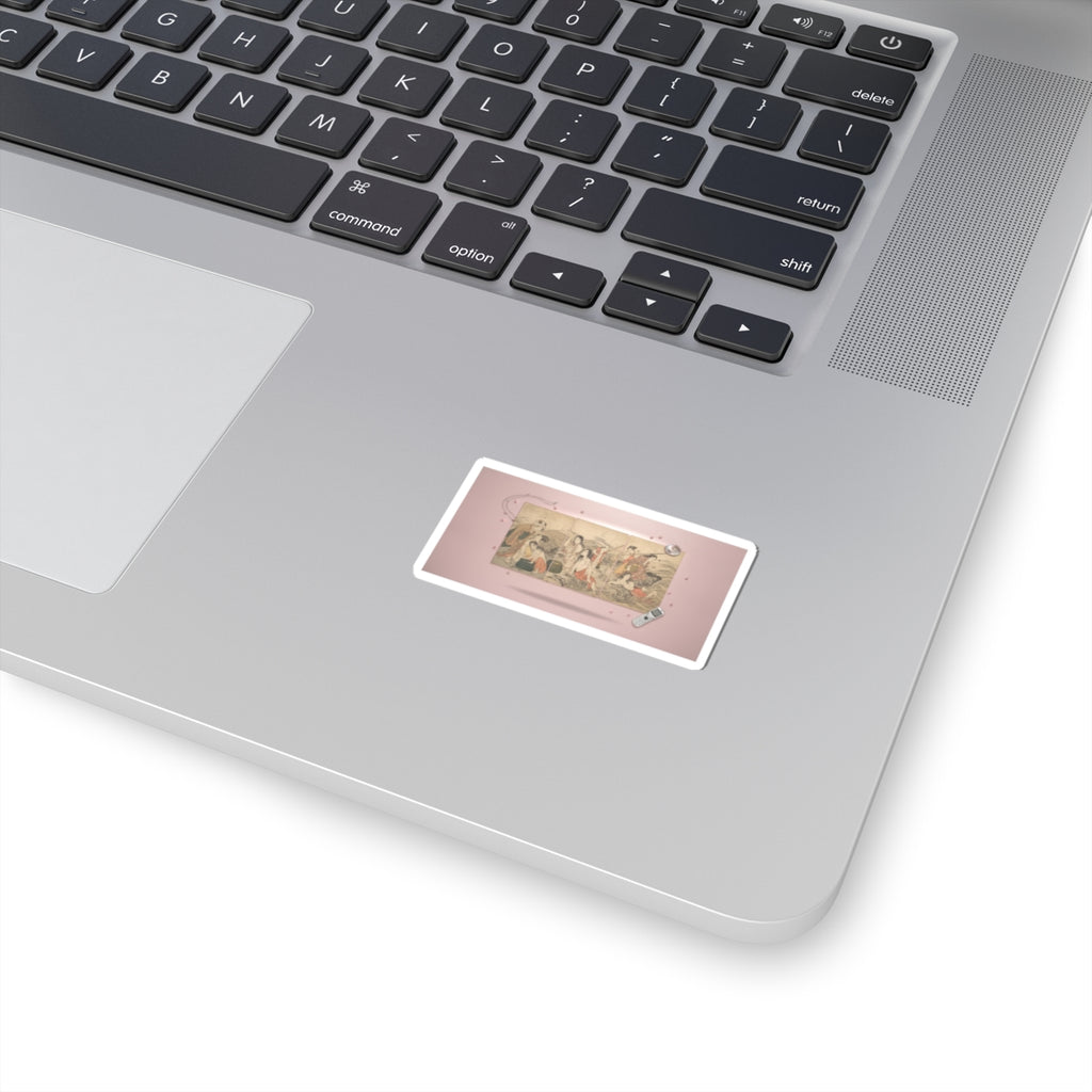 Product Marketing kiss-cut sticker — product view 11
