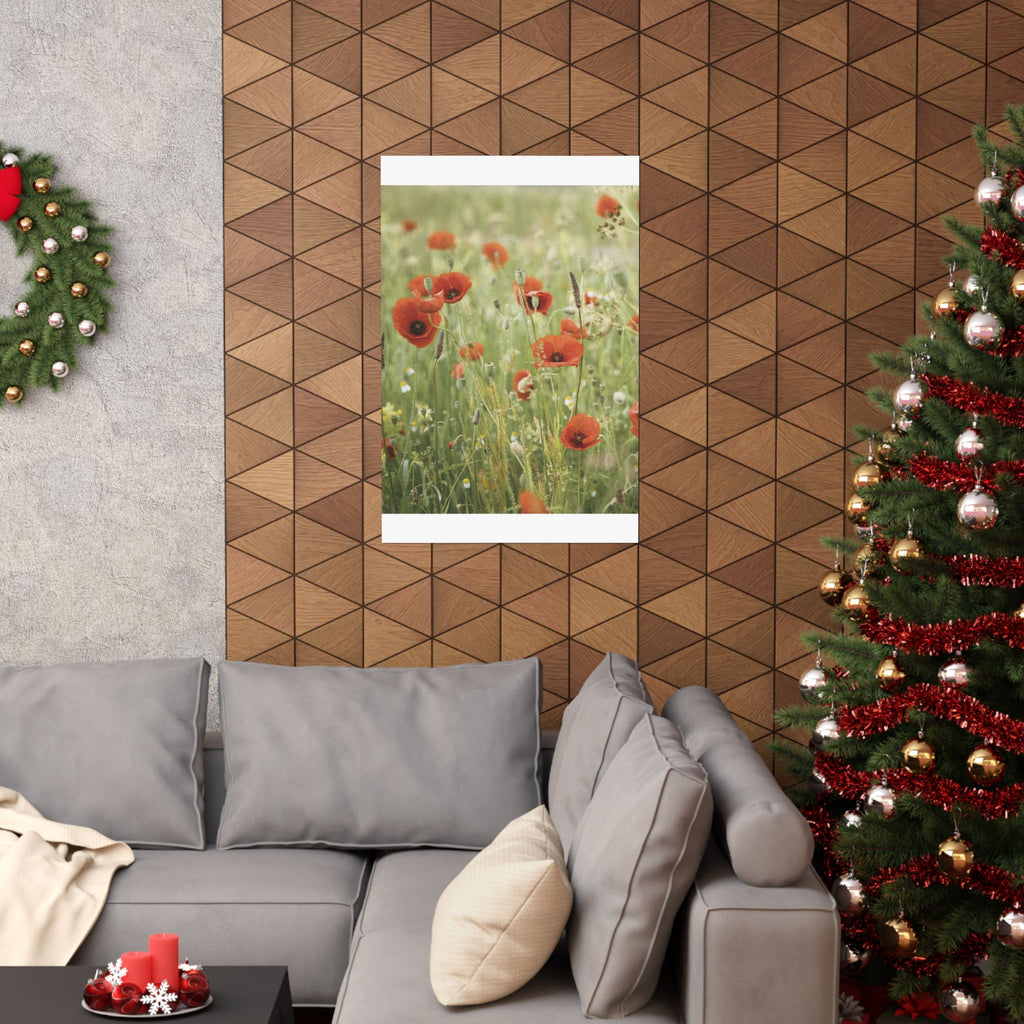 Watercolor — Flower — Matte Poster