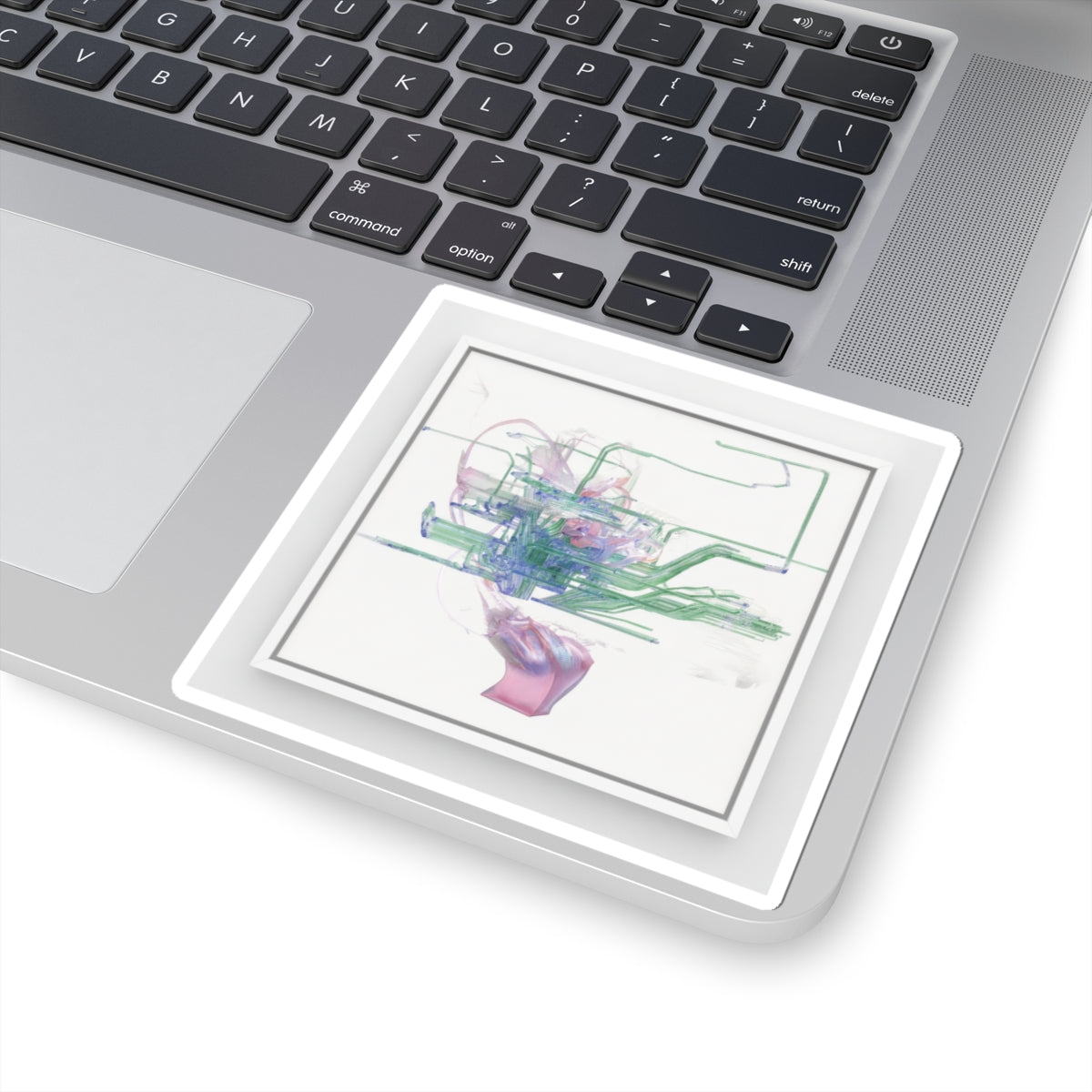 Watercolor — Abstract — Kiss-Cut Sticker