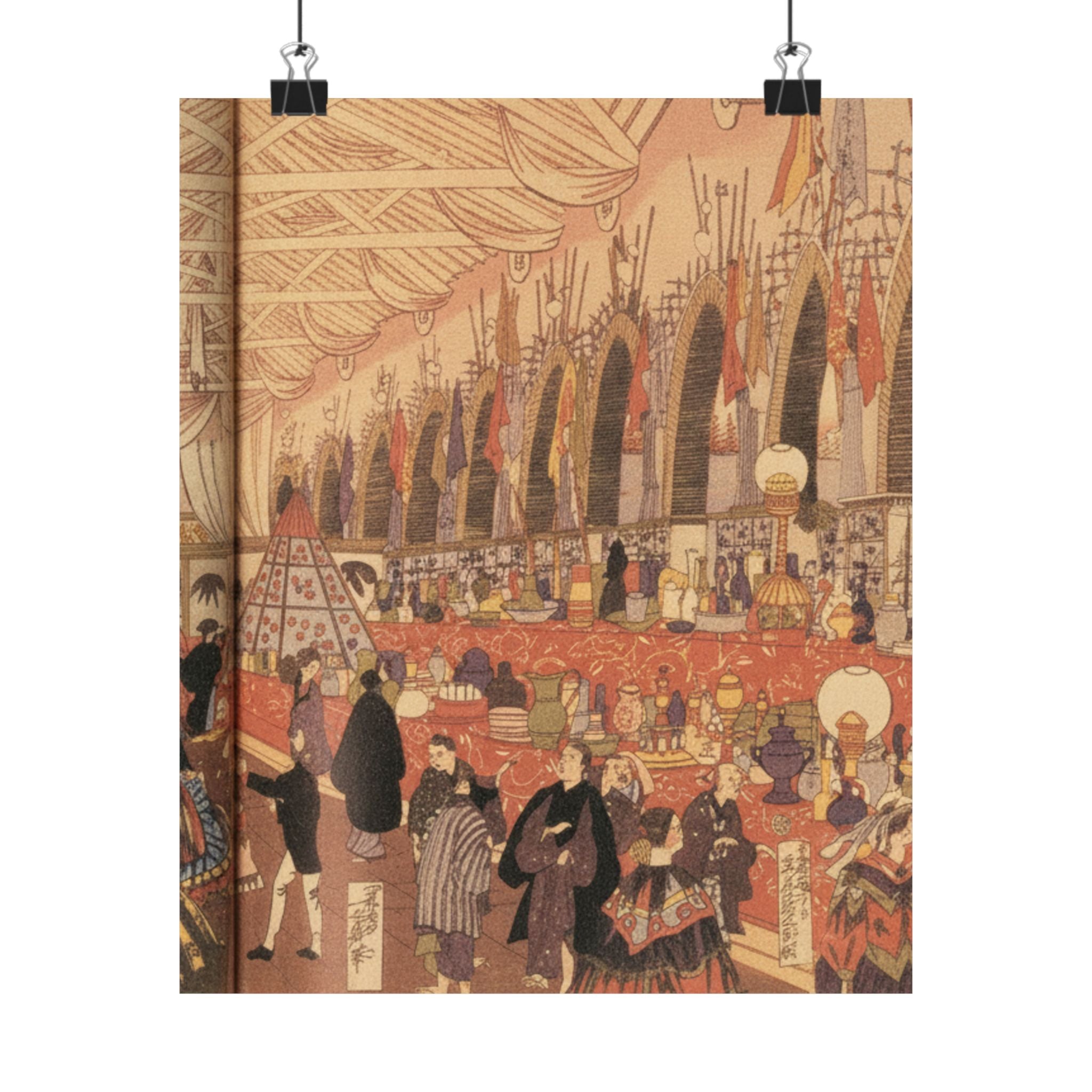 Southern Sunset — Picture Of A Prosperous English Trading Firm In Yokohama — Matte Poster