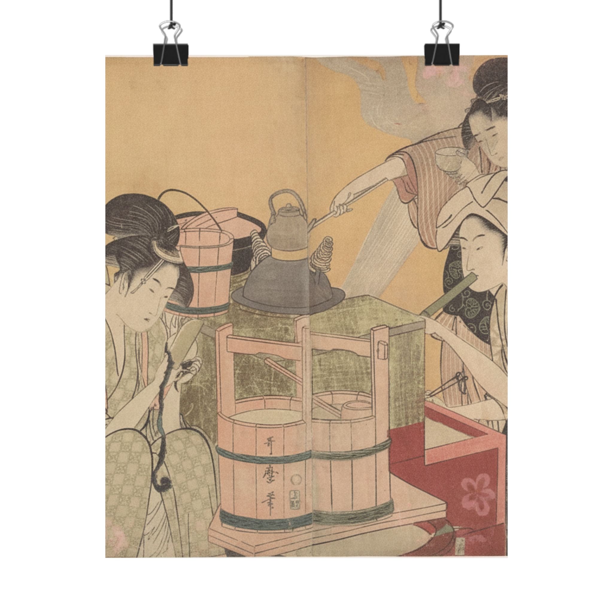 Southern Sunset — Kitchen Scene — Matte Poster