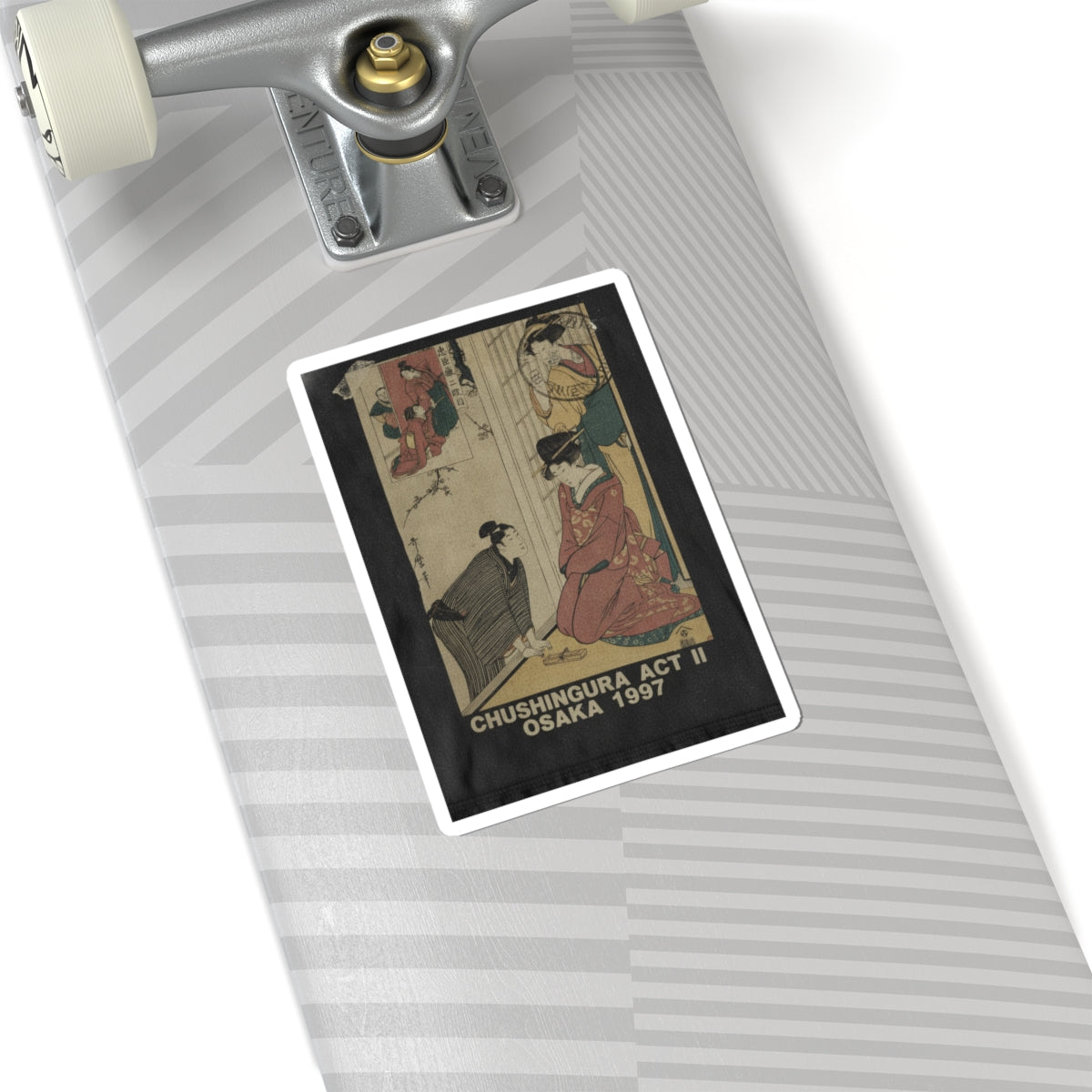 Vintage Bootleg — A Young Man At The Side Of A House — Kiss-Cut Sticker