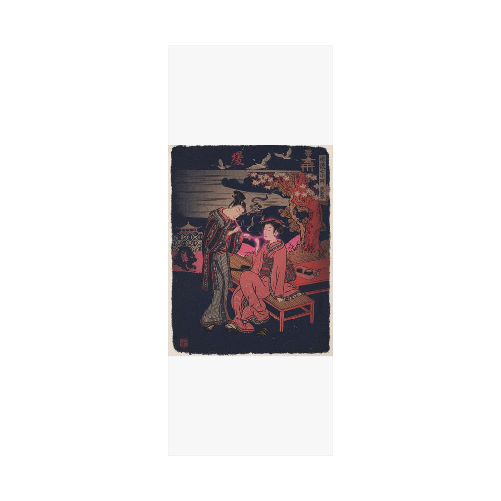 Japanese Street — Sotoba; One Of Seven Komachi — Matte Poster