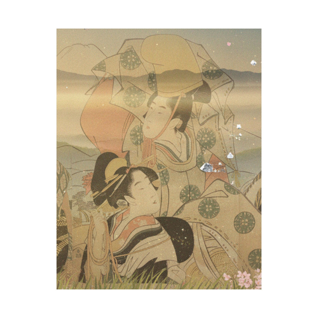 Scenic Nature — Narihira'S Journey To The East — Matte Poster