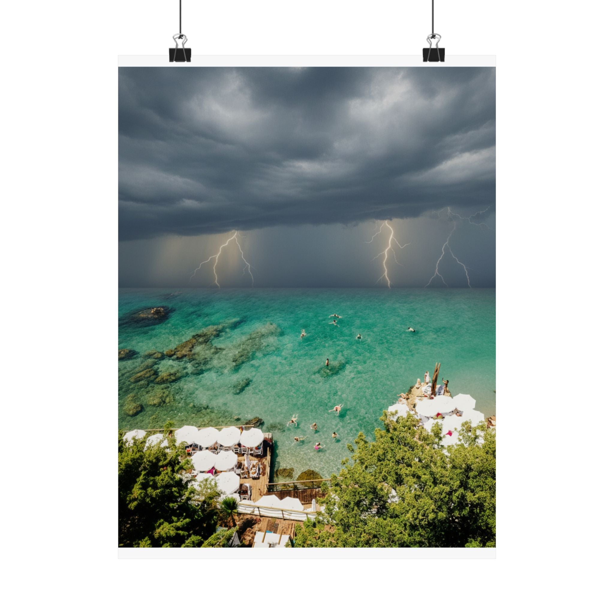 Dramatic Storm art print — product view 12