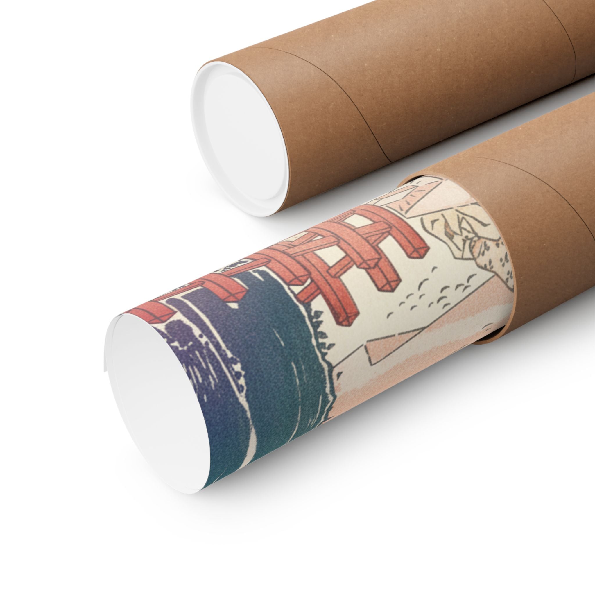 Affirmation — History Of Kamakura: Building Tsurugaoka Hachiman Shrine — Matte Poster