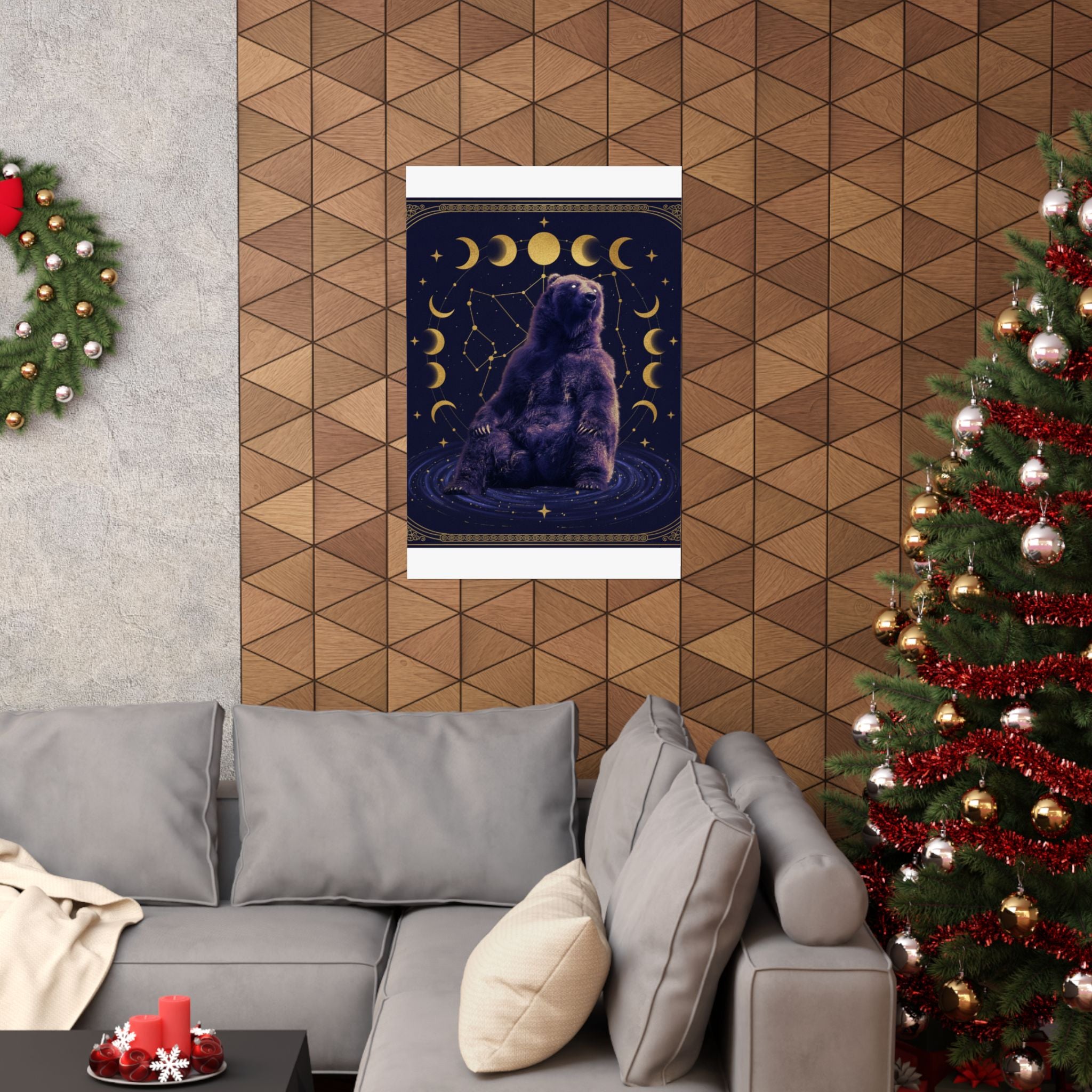 Celestial — Bear — Matte Poster