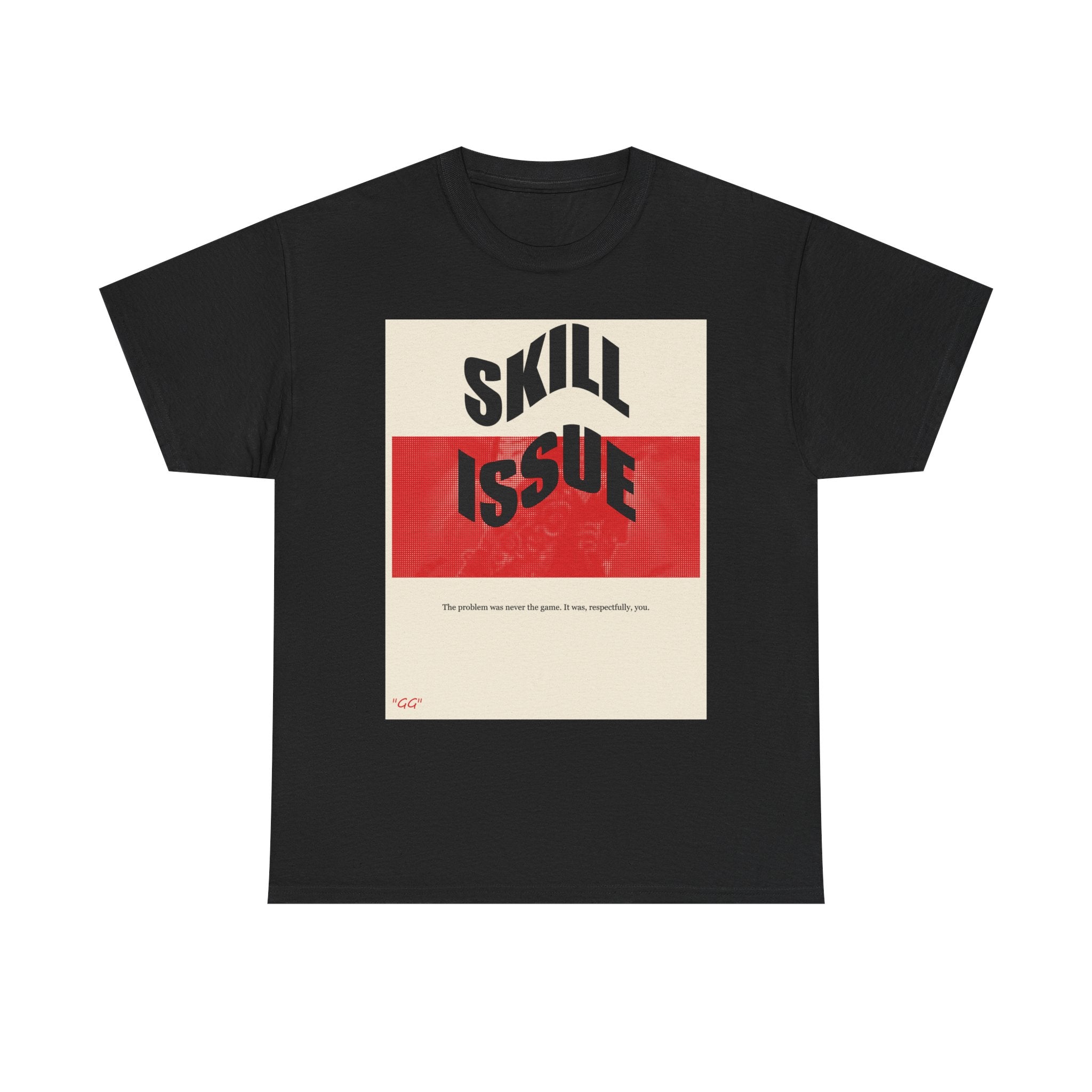 SKILL ISSUE graphic tee by Zukkay
