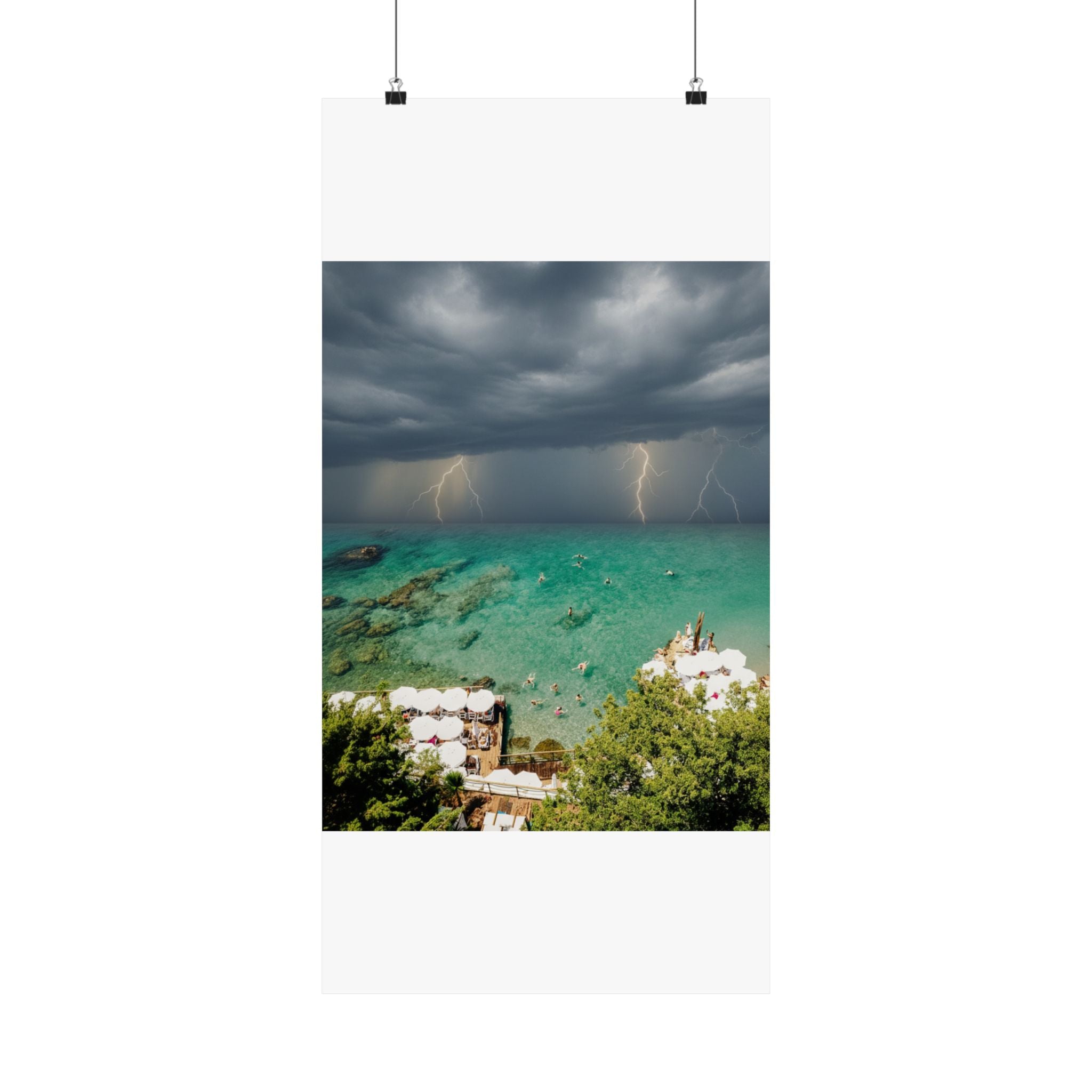 Dramatic Storm art print — product view 19