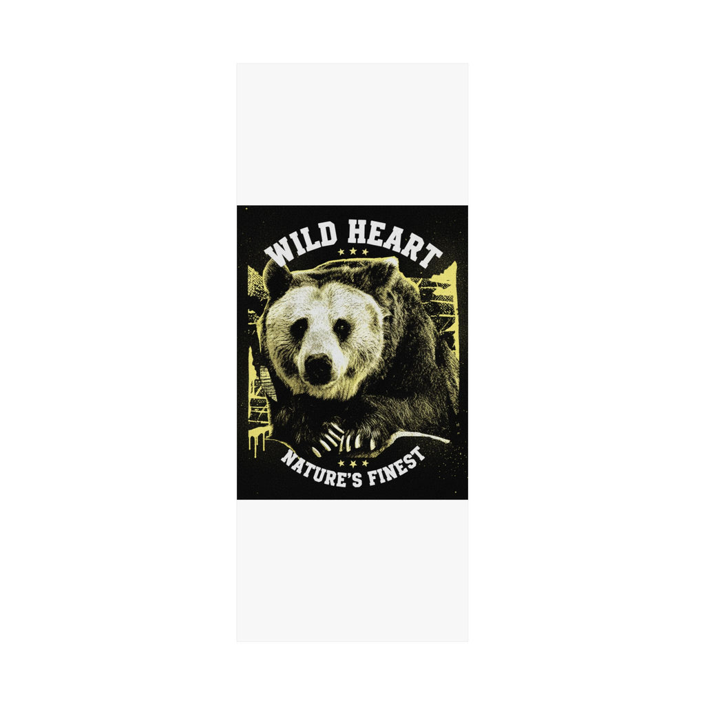 Streetwear Collage — Bear — Matte Poster