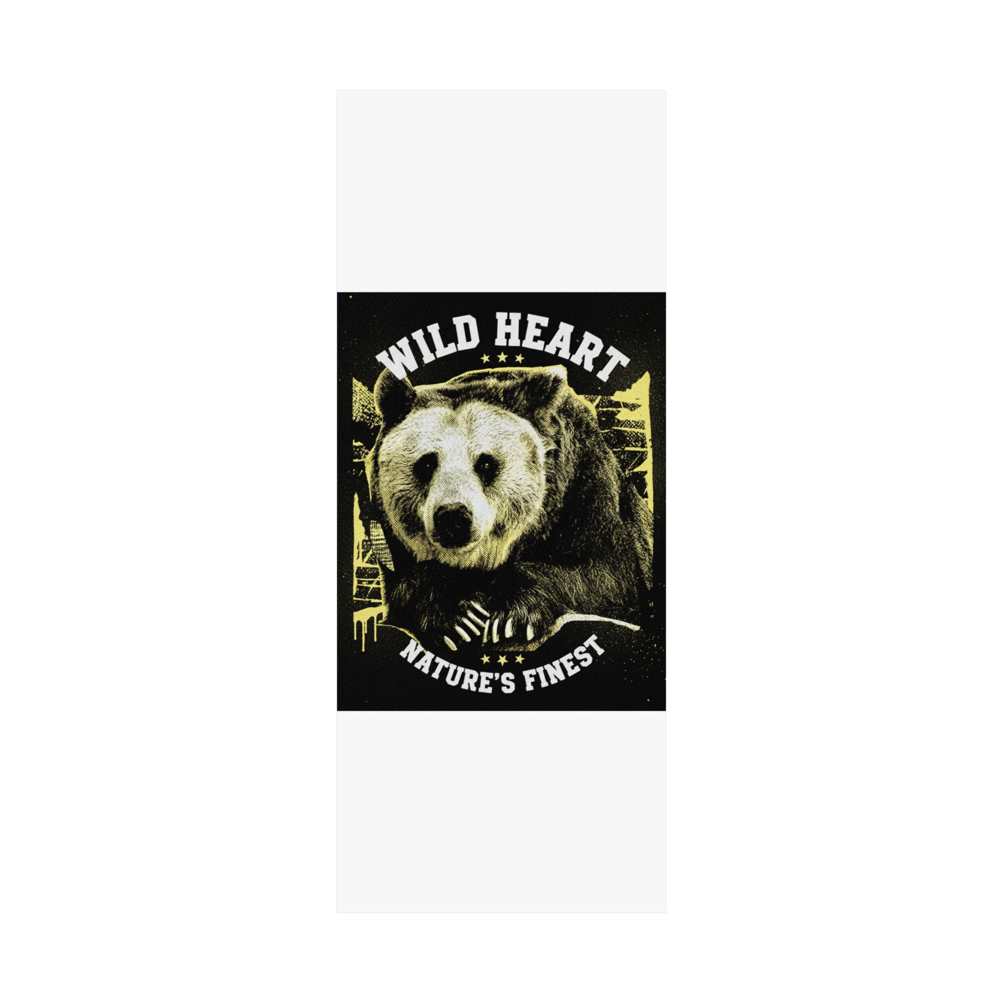 Streetwear Collage — Bear — Matte Poster