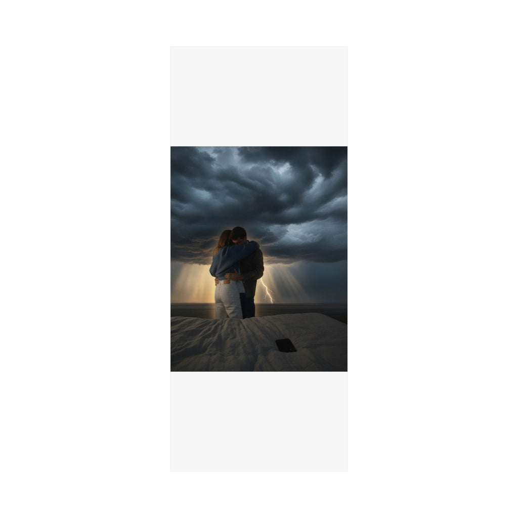 Dramatic Storm — Person — Matte Poster