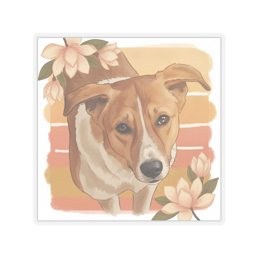 Southern Sunset — Dog — Kiss-Cut Sticker