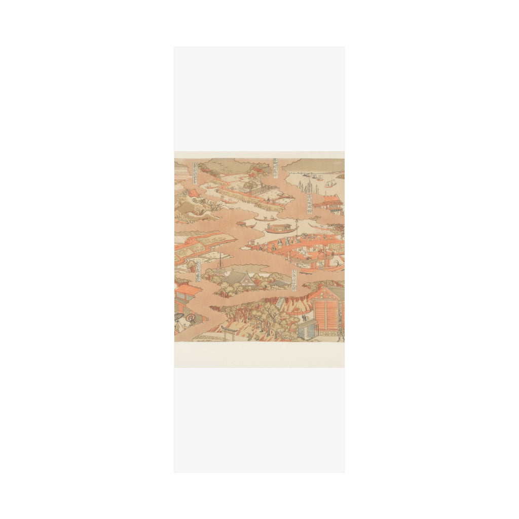 Watercolor — Edo Hakkei No Zu — Matte Poster