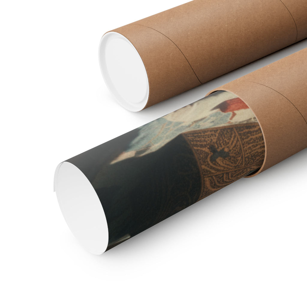 Cinematic — Lady'S Work-Box And Bed Clothing — Matte Poster