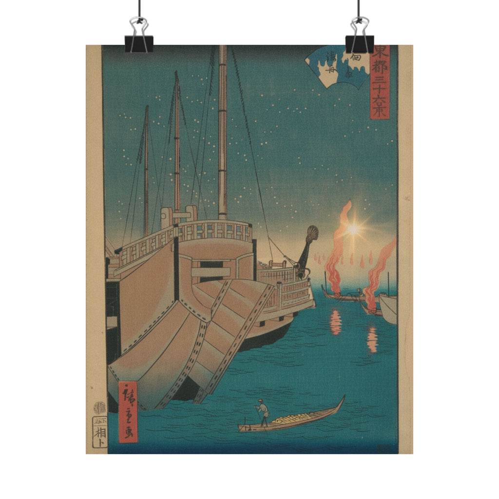 Cinematic — Tsukudajima Gyoshoi — Matte Poster