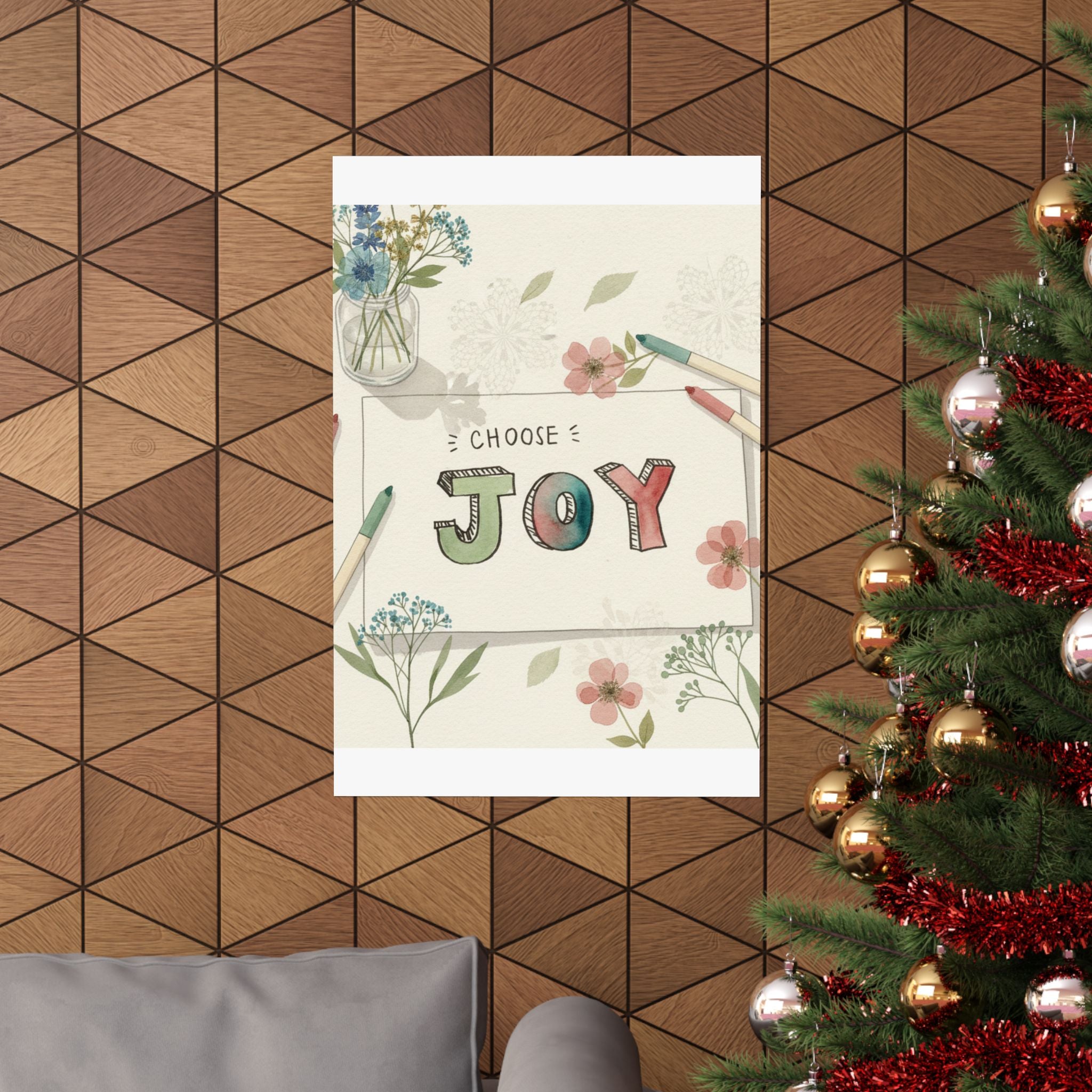 Botanical — Abstract — Matte Poster