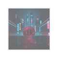 Neon Noir — Coin — Kiss-Cut Sticker