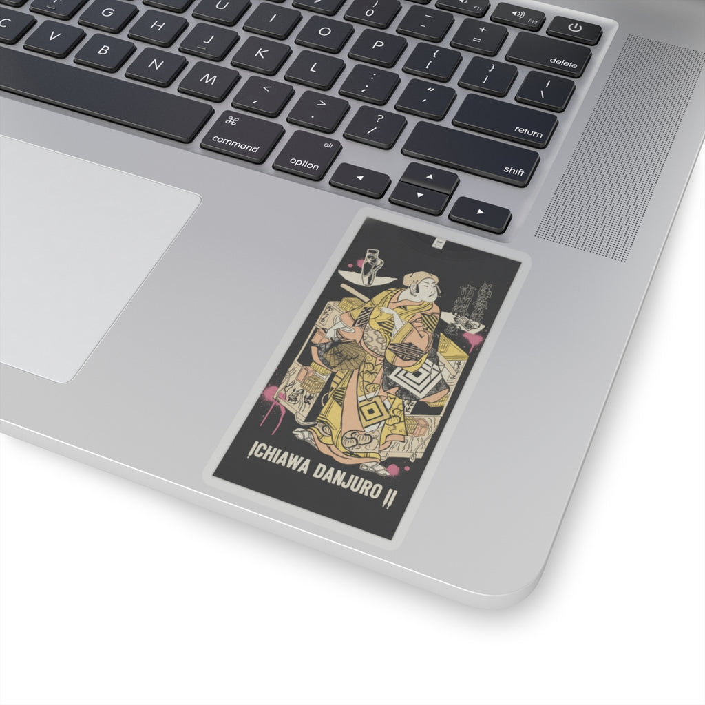 Streetwear Collage — The Actor Ichikawa Danjuro Ii, 1688–1758 — Kiss-Cut Sticker