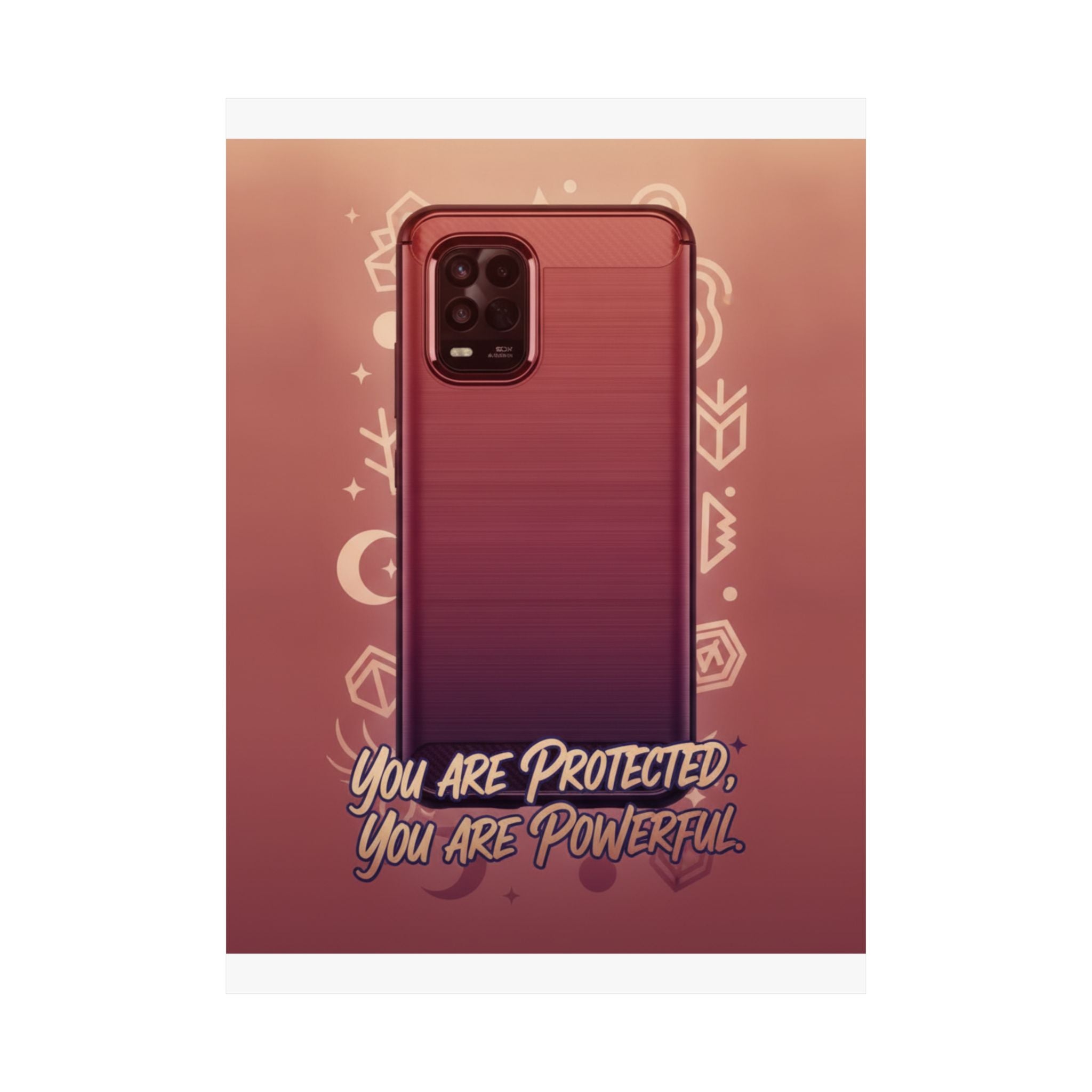 Affirmation — Phone — Matte Poster