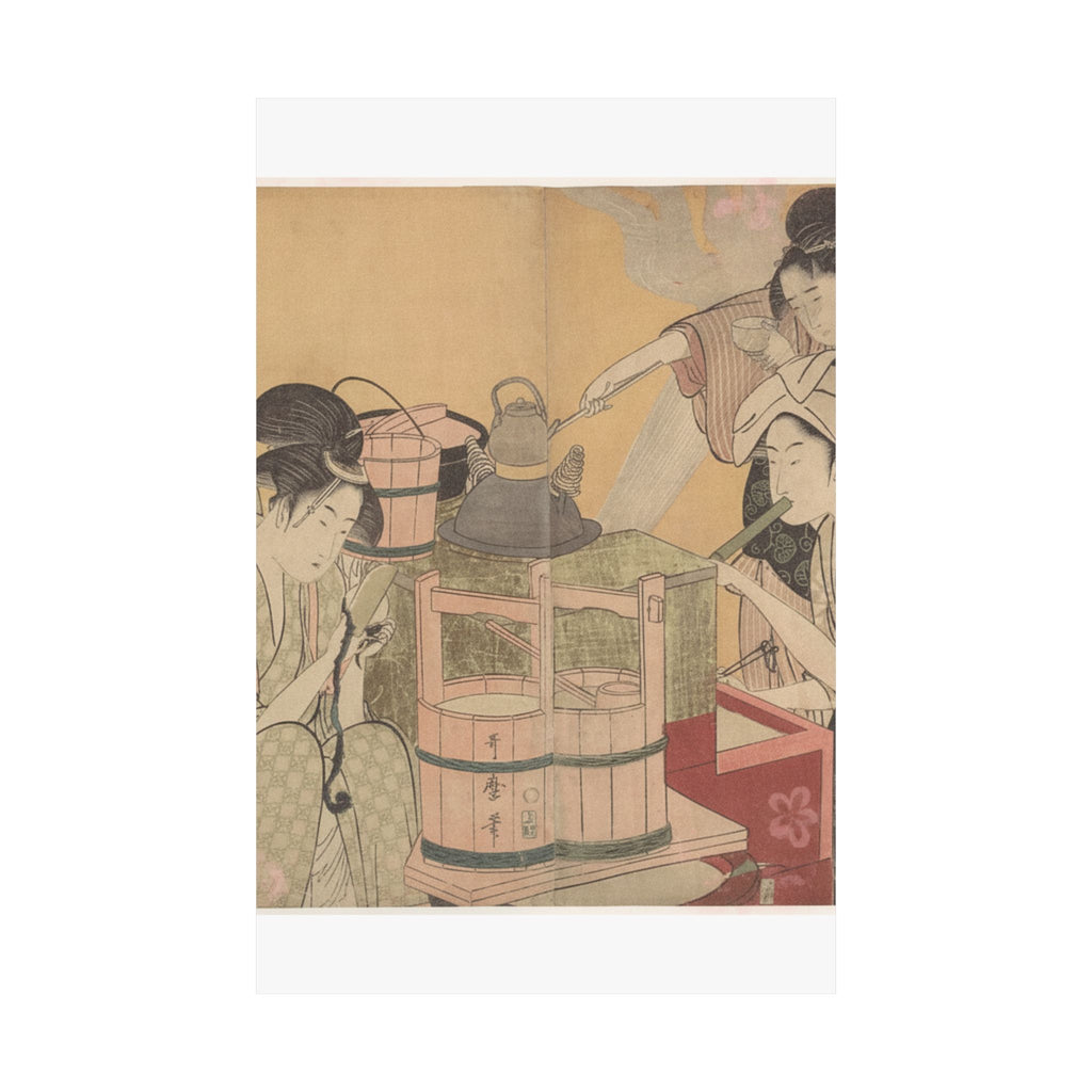 Southern Sunset — Kitchen Scene — Matte Poster