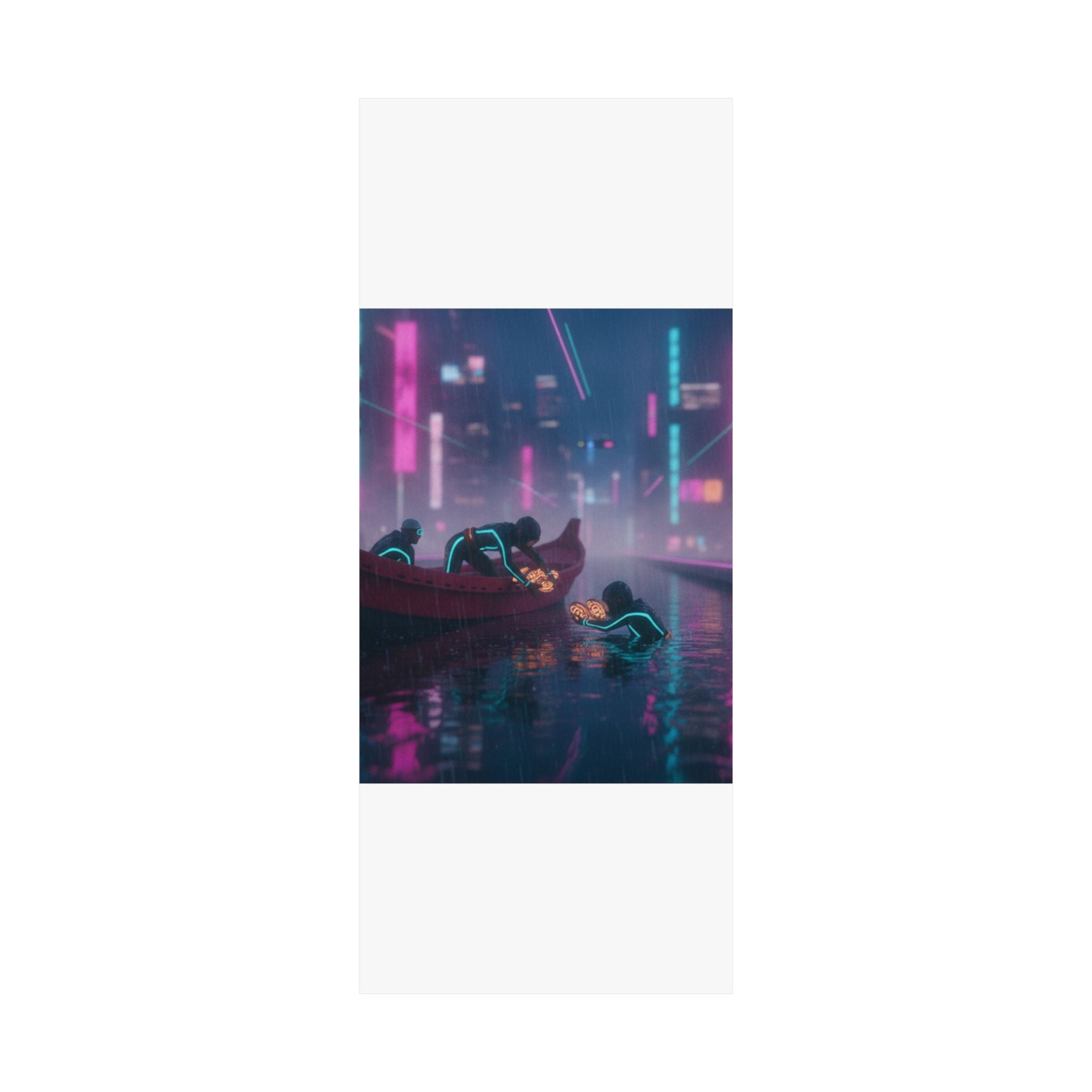 Neon Noir — Seishu Awabi-Tori No Zu — Matte Poster