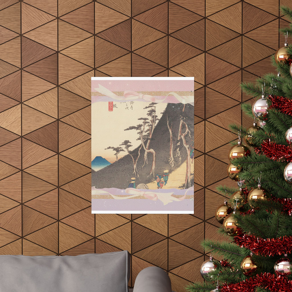 Affirmation — Station Twenty-Six: Nissaka, Sayo No Nakayama, From The Fifty-Three Stations Of  — Matte Poster