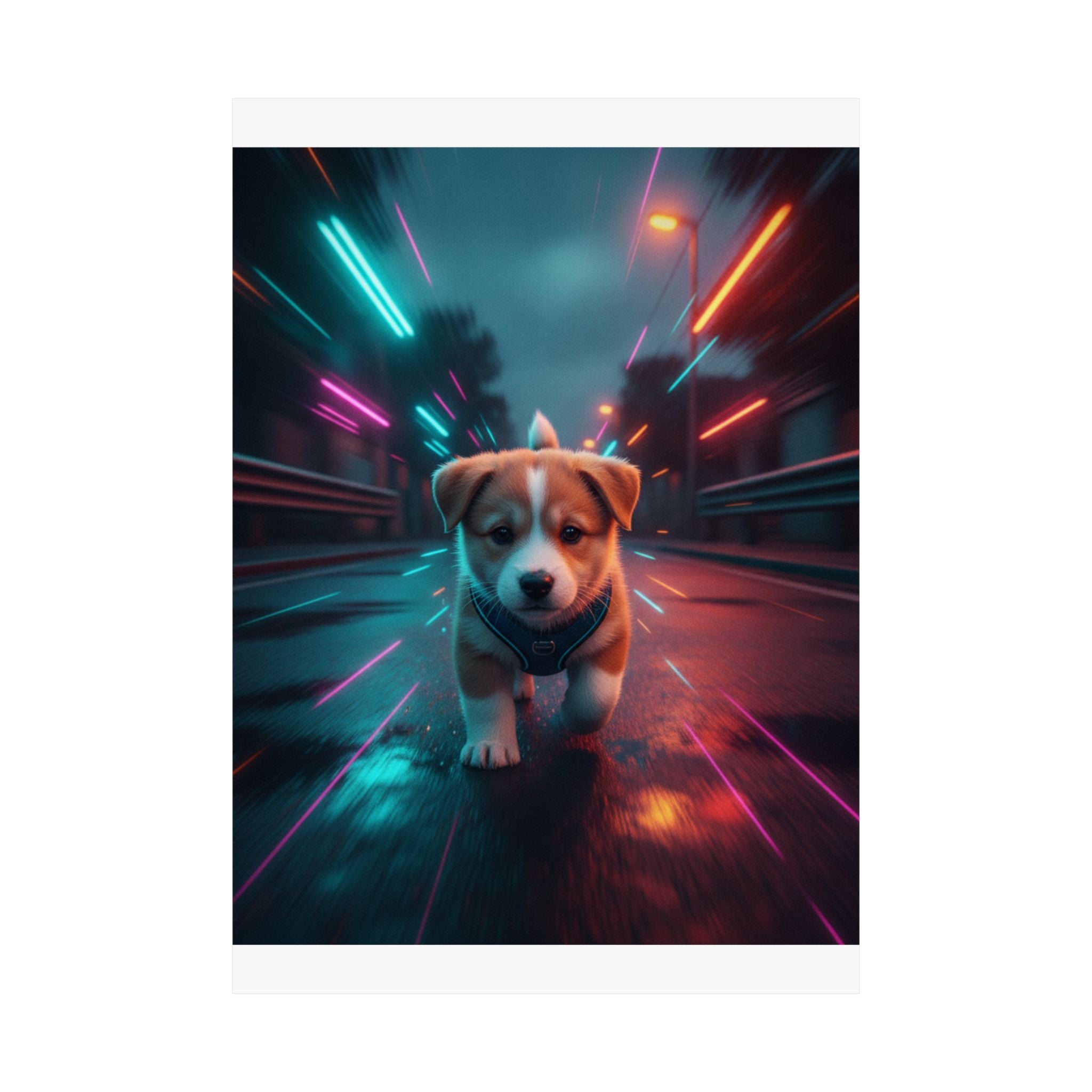Fast Furious — Dog — Matte Poster