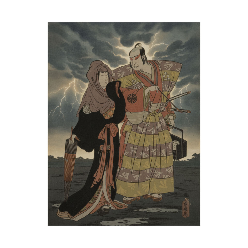Dramatic Storm — Scene From A Drama — Matte Poster