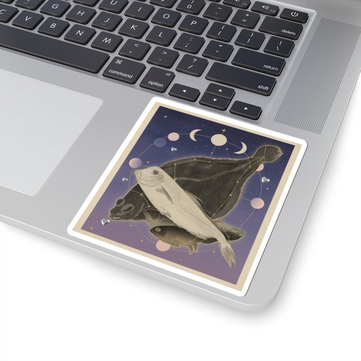 Celestial kiss-cut sticker — product view 19
