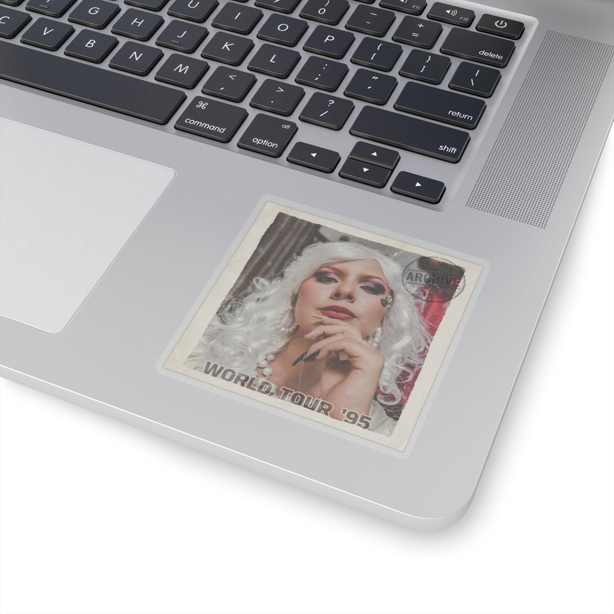 Vintage Bootleg — Person — Kiss-Cut Sticker