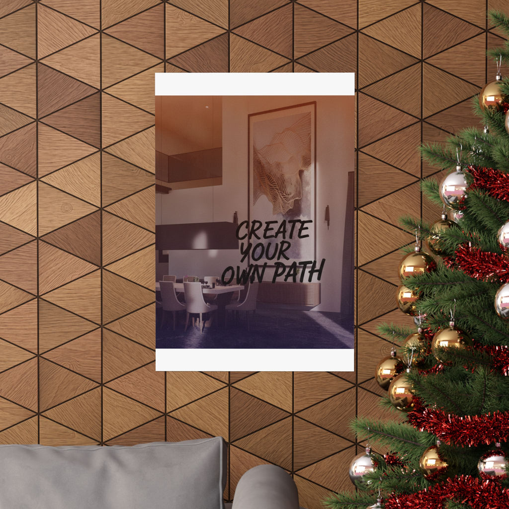 Affirmation — Abstract — Matte Poster
